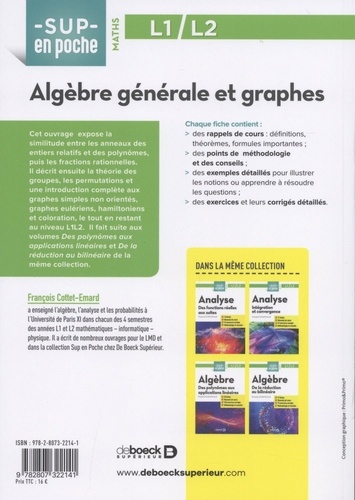 Algèbre générale et graphes