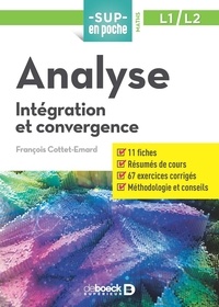 François Cottet-Emard - Analyse - Intégration et convergence.