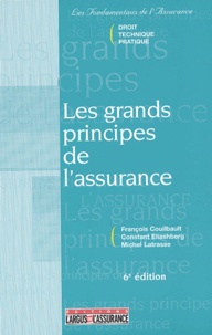 François Couilbault et Constant Eliashberg - Les grands principes de l'assurance.
