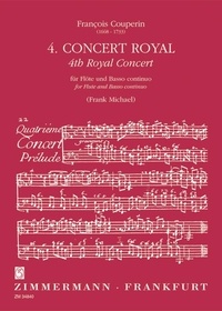 François Couperin - 4ème Concert Royal - flute and basso continuo..