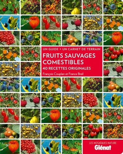 François Couplan et France Breil - Fruits sauvages comestibles - 40 recettes originales, un guide + un carnet de terrain.