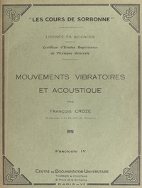 François Croze - Mouvements vibratoires et acoustique (4).