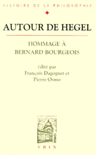 Autour de Hegel.