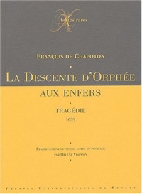 François de Chapoton - La descente d'Orphée aux enfers.