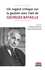 Un regard critique sur la gestion avec l'oeil de Georges Bataille