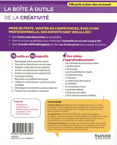 La boîte à outils de la créativité 3e édition