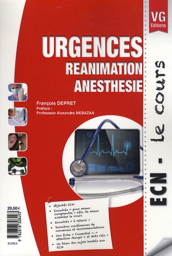François Depret - Urgences réanimation anesthésie.