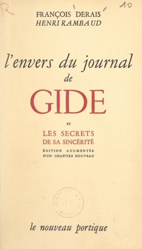 L'envers du "Journal" de Gide, Tunis 1942-1943
