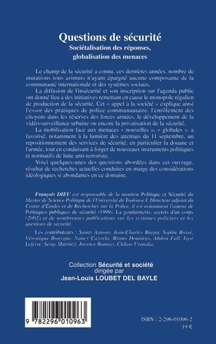 Questions de sécurité : sociétalisation des réponses, globalisation des menaces