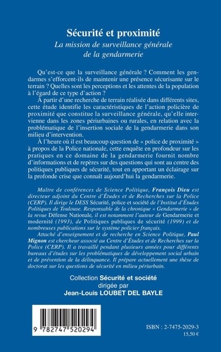 Securite Et Proximite : La Mission De Surveillance De La Gendarmerie