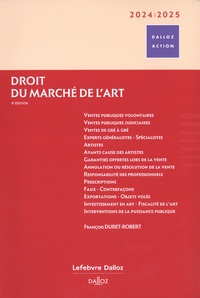 François Duret-Robert - Droit du marché de l'art.