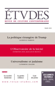 Etudes N° 4247, Mars 2018