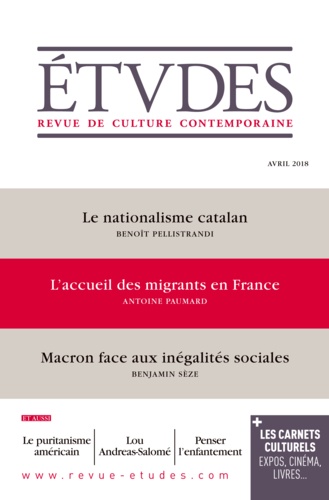 Etudes N°4248, avril 2018