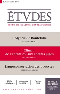 Etudes N° 4262, juillet-août 2019
