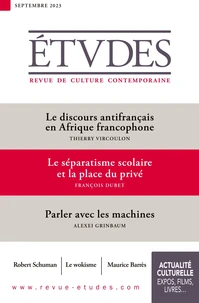 Etudes N° 4307, septembre 2023