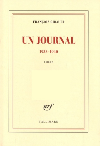 Un journal 1933-1940