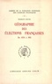 François Goguel - Géographie des élections françaises de 1870 à 1951.