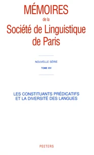 Les constituants prédicatifs et la diversité des langues