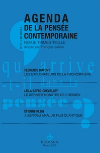 Agenda de la pensée contemporaine n°17