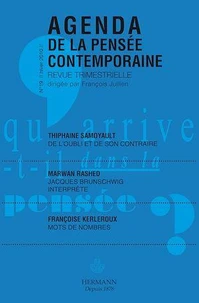 Agenda de la pensée contemporaine N° 19, Hiver 2010