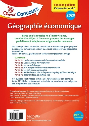 Géographie économique  Edition 2020