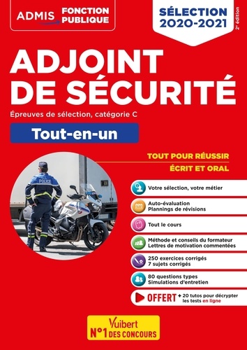 François Lavedan - Adjoint de sécurité Tout-en-un - Epreuves de sélection, catégorie C.