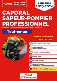 François Lavedan - Caporal sapeur-pompier professionnel - Externe, sapeur-pomper volontaire, catégorie C.