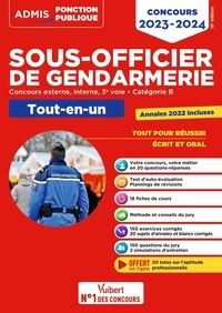 François Lavedan - Sous-officier de gendarmerie - Tout-en-un, concours externe, interne et 3e voie, catégorie B.
