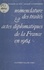 Nomenclature des traités et actes diplomatiques de la France en 1964