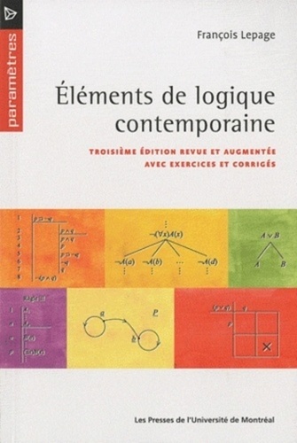 François Lepage - Eléments de logique contemporaine.