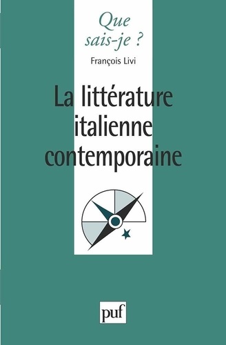 La littérature italienne contemporaine