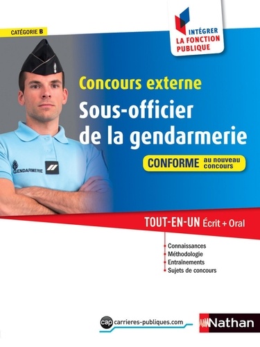 CONCOURS ADMIN  Concours externe Sous-officier de la gendarmerie - Catégorie B - Intégrer la fonction publique - 2015. Format : ePub 3 FL