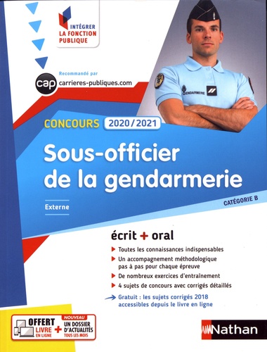 Concours sous-officier de la gendarmerie  Edition 2020-2021