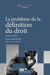 Le problème de la définition du droit