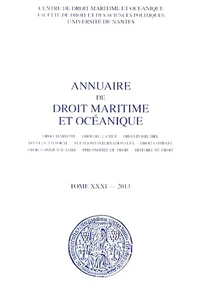 Annuaire de droit maritime et océanique