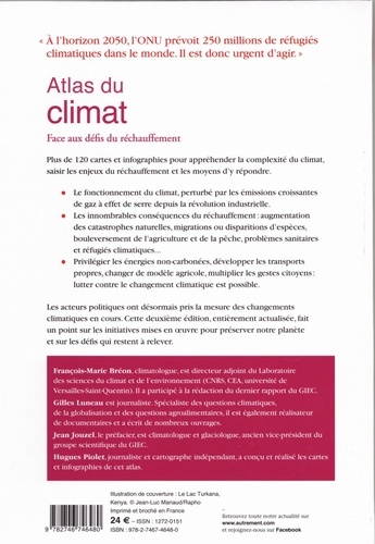 Atlas du climat. Face aux défis du réchauffement 2e édition
