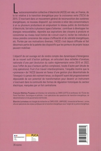 L'autoconsommation collective d'électricité en France. Émergence d'une innovation contrariée