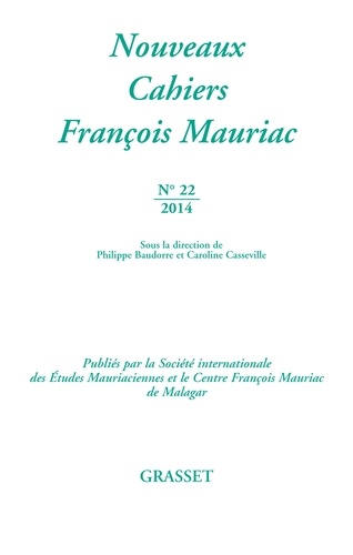 Nouveaux cahiers François Mauriac n°22