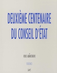 François Monnier - Deuxieme Centenaire Du Conseil D'Etat 2 Volumes.