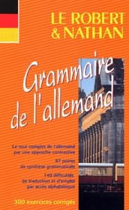François Muller - Grammaire De L'Allemand.