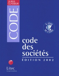 François Pasqualini - Code Des Societes. Edition 2002.