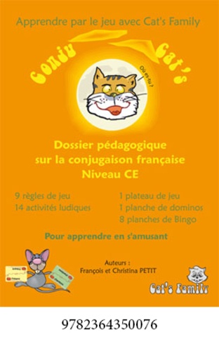 François Petit - Conjug Cat's CE - Dossiers pédagogiques - Pour apprendre les 7 temps de conjugaison de manière ludique.