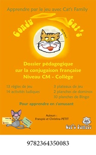 François Petit - Conjug Cat's CM - Dossiers pédagogiques - Pour apprendre les 7 temps de conjugaison de manière ludique.