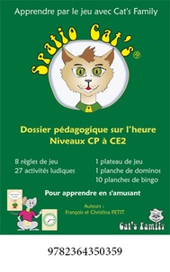 Goodtastepolice.fr Spatio Cat's 3 L'heure - Niveau CP à CE2 Image