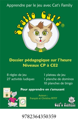 François Petit - Spatio Cat's 3 L'heure - Niveau CP à CE2.