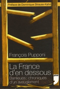François Pupponi - La France d'en dessous - Banlieues : chroniques d'un aveuglement.