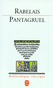 François Rabelais - Pantagruel.