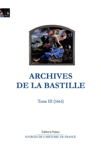 Archives de la Bastille
