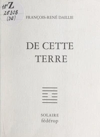 De cette terre
