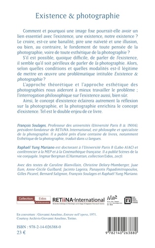 Existence & photographie